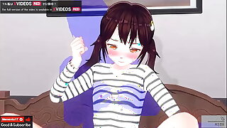 エロボイスアニメ　なかなか入らない初体験で、処女に中出し　ASMR　サンプル